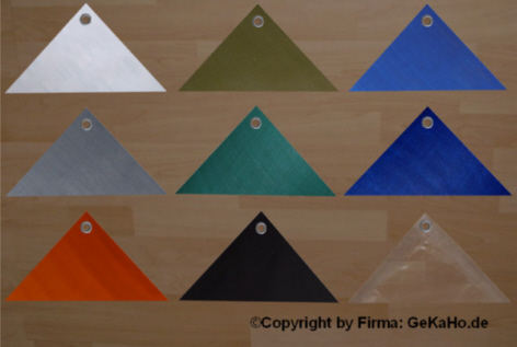 Gewebeplane 9 Farben Gewebeplane 9 Farben