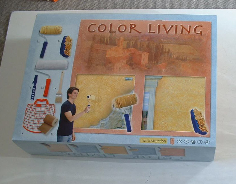 Color-Living Set fr kreative Wischtechniken