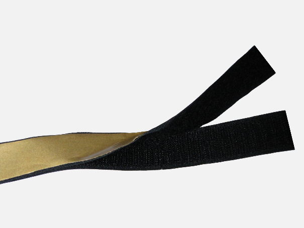 Klett, Klettverschluss, Klettband, von der Rolle Farbe: schwarz (1 Laufmeter)[06 1340 SC 01]