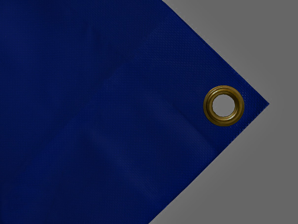 PVC Abdeckplane, Restposten 600g/qm - Farbe: dunkelblau - Gre: 1,50 m x 2,90 m ( 2. Wahl)