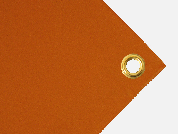 PVC Plane, 600g/qm - Farbe: orange - Gre: 1,60 m x 3,00 m ( 2. Wahl)
