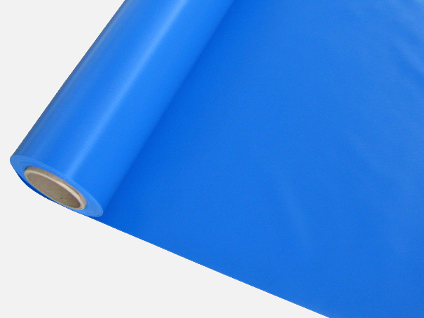 PVC Poolfolie ca. 600g/m Farbe: hellblau - Meterware: Zuschnitt 2,00 m breit