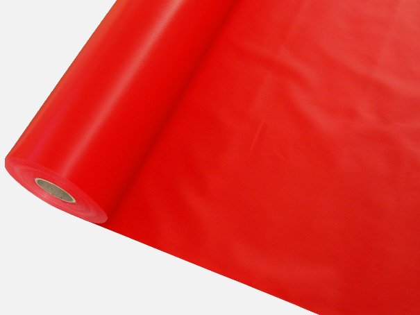 PVC Gewebeplane, LKW Plane ca. 600g/m Farbe: rot - Meterware: Zuschnitt 1,50 m breit