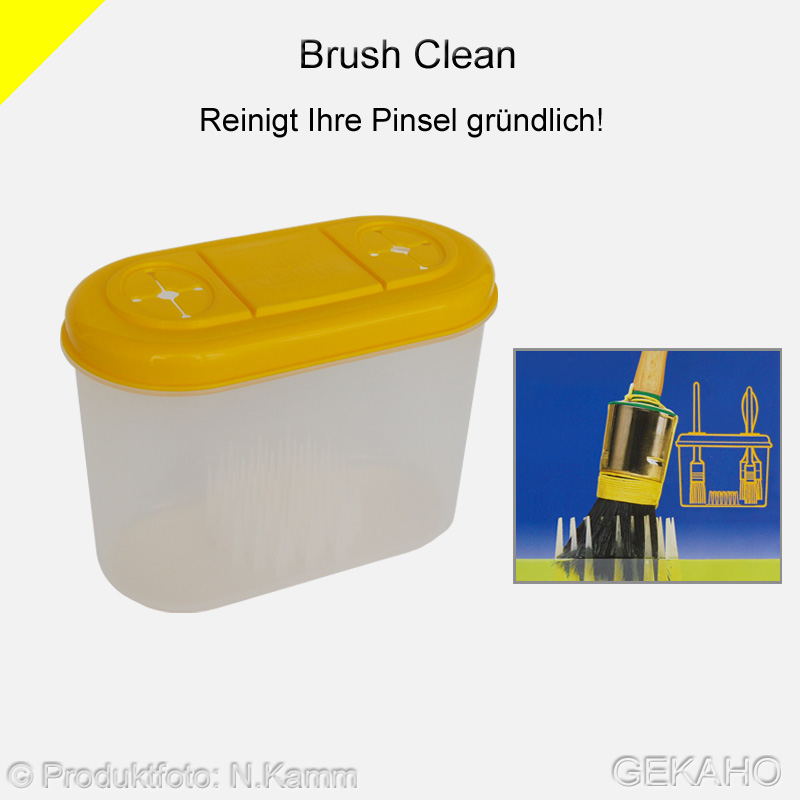 Pinselreiniger \"Brush-Clean\" Pinsel Aufbewahrungs Box