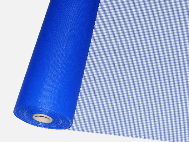 Windschutz Matte, Windbruchnetz, Boxenschutz, Containernetz - Meterware: Zuschnitt 2,50 m breit, blau